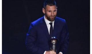 梅西第6次足球先生